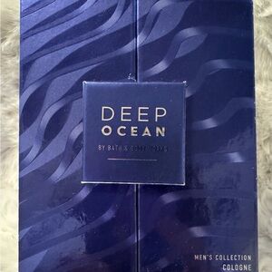 Deep Ocean Blue Men’s Cologne by Bath & Body Works NIB